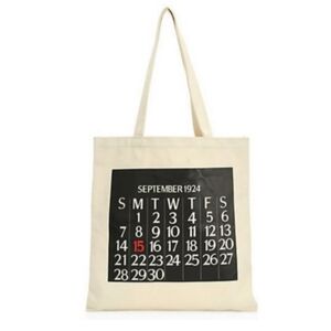 Saks Fifth Avenue Canvas Tote (Commemorative 09/15/1924), Natural, NWT